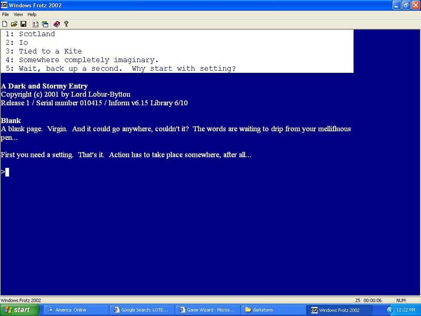 Null - screenshot