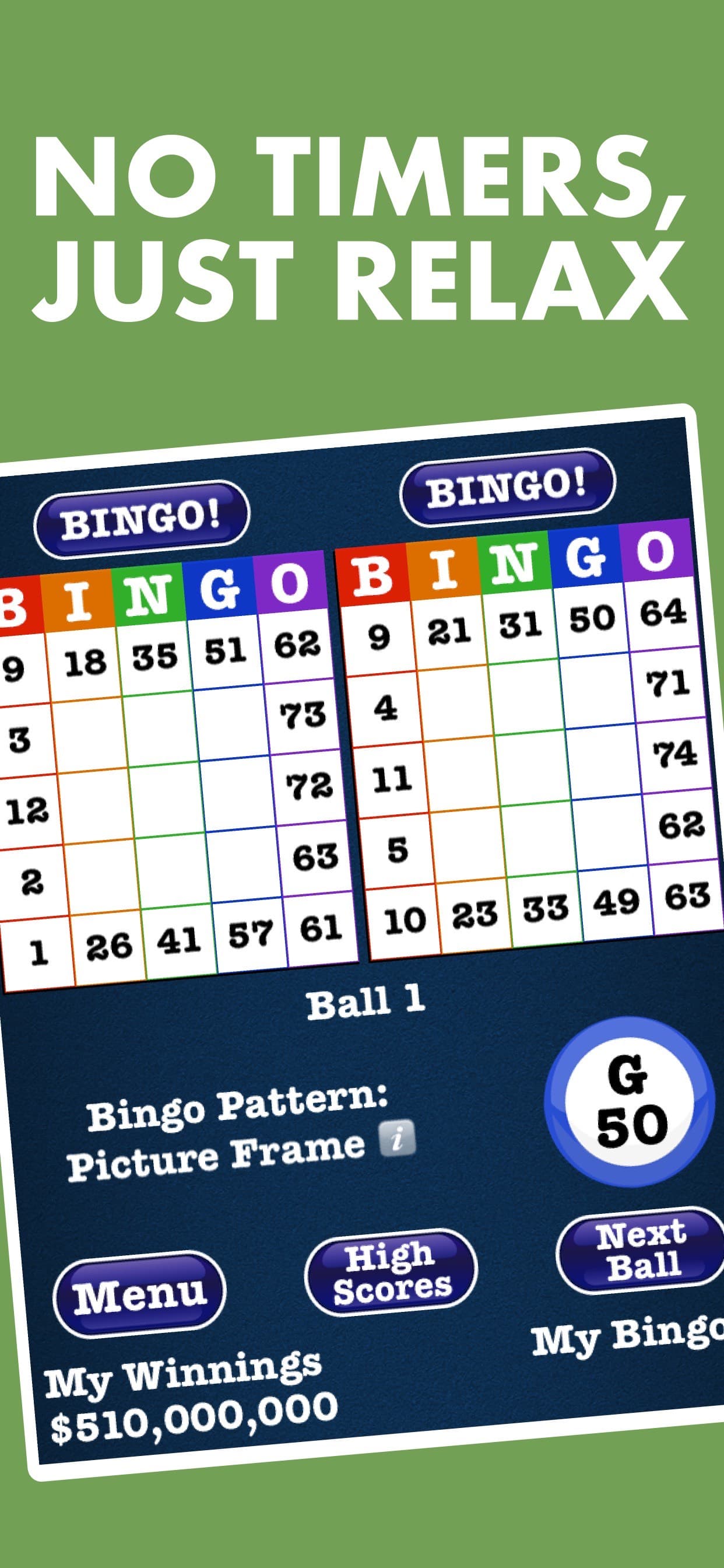 Totally Free-Space Bingo! screenshot 2 - screenshot