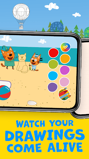 Kid-E-Cats Coloring for Kids screenshot 3 - screenshot