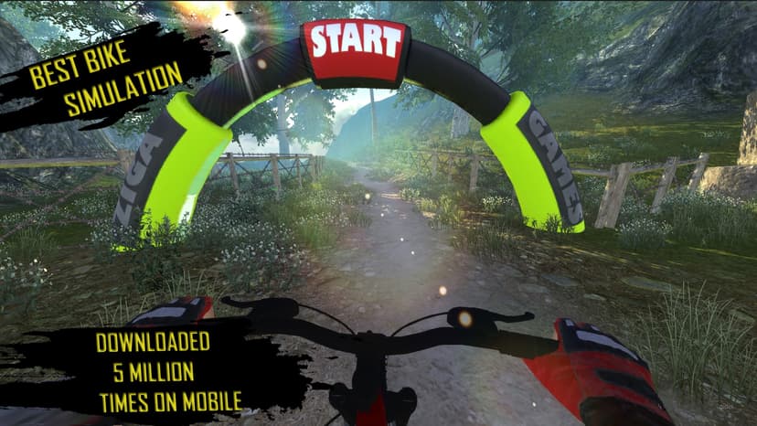 Mtb DownHill Bike: Multiplayer screenshot 1 - screenshot