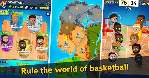 Idle Five Basketball tycoon screenshot 1 - screenshot