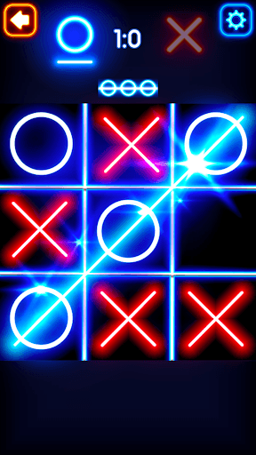 Tic Tac Toe Glow screenshot 2 - screenshot