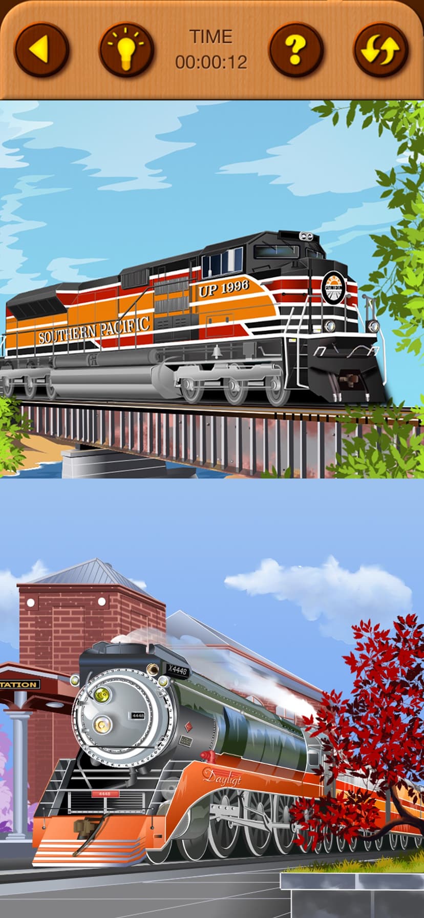 Train Jigsaw Puzzles for Kids screenshot 8 - screenshot