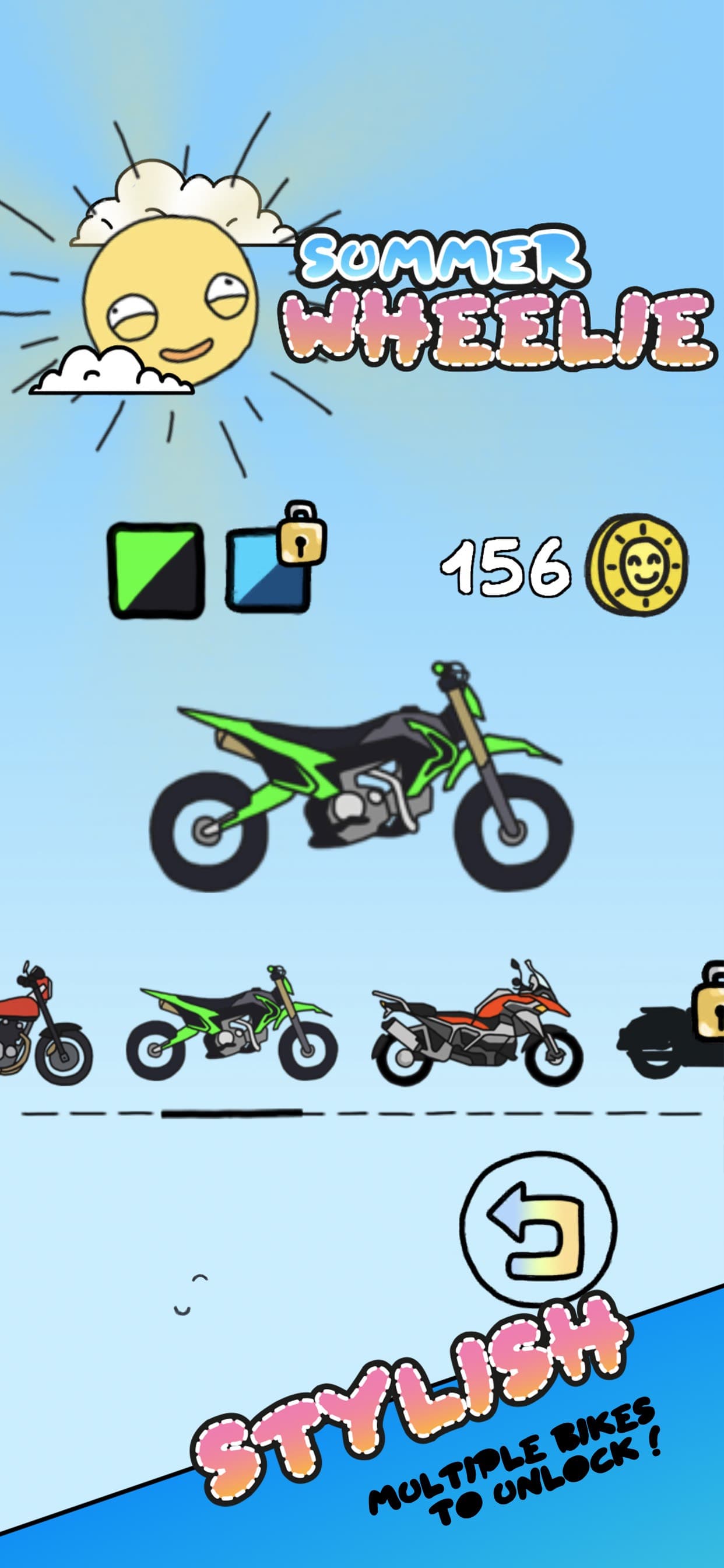 Summer Wheelie screenshot 2 - screenshot