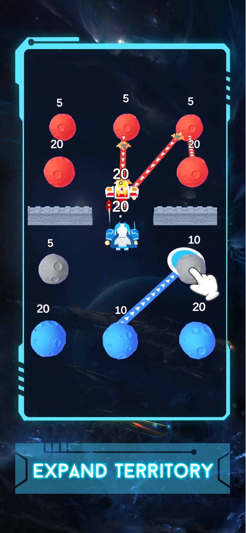 Space Takeover - Defense War screenshot 8 - screenshot