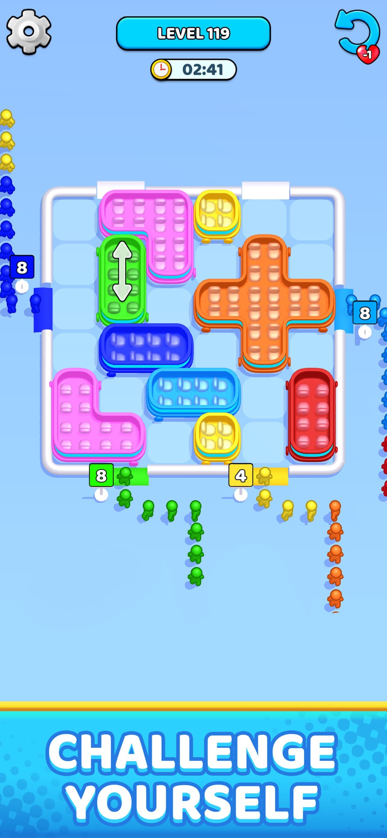 Sky Bus Jam Puzzle screenshot 6 - screenshot
