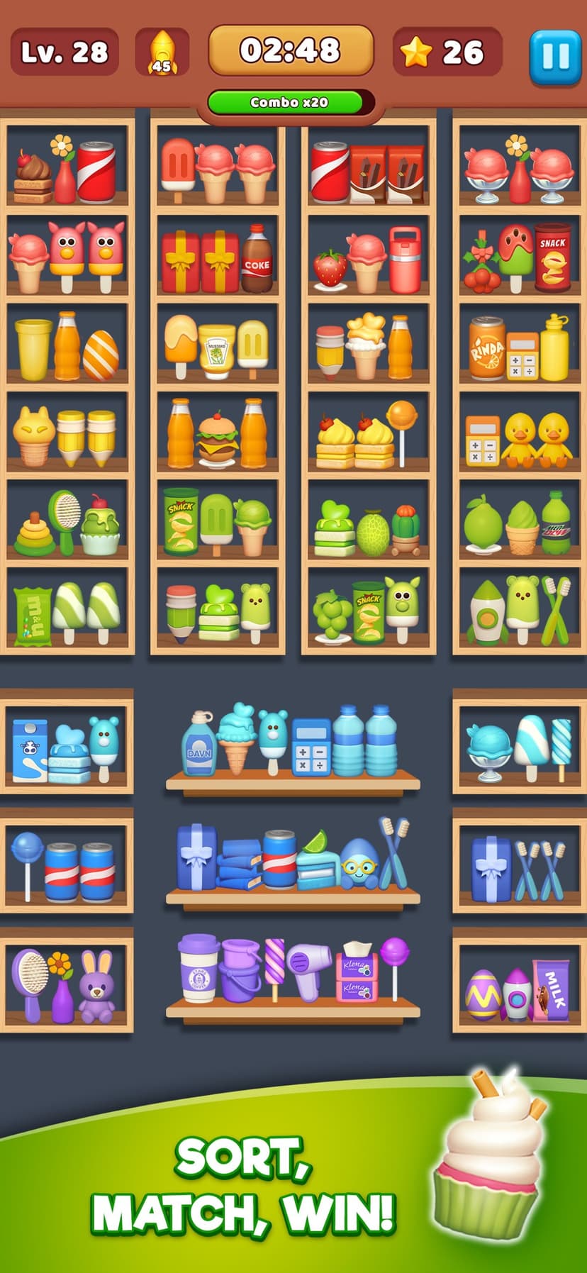 Goods Puzzle: Sort Challenge screenshot 1 - screenshot