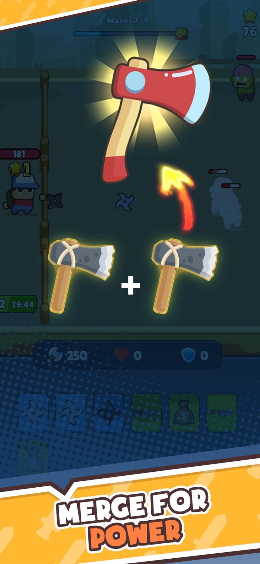 Backpack Hero: Merge Weapons screenshot 3 - screenshot