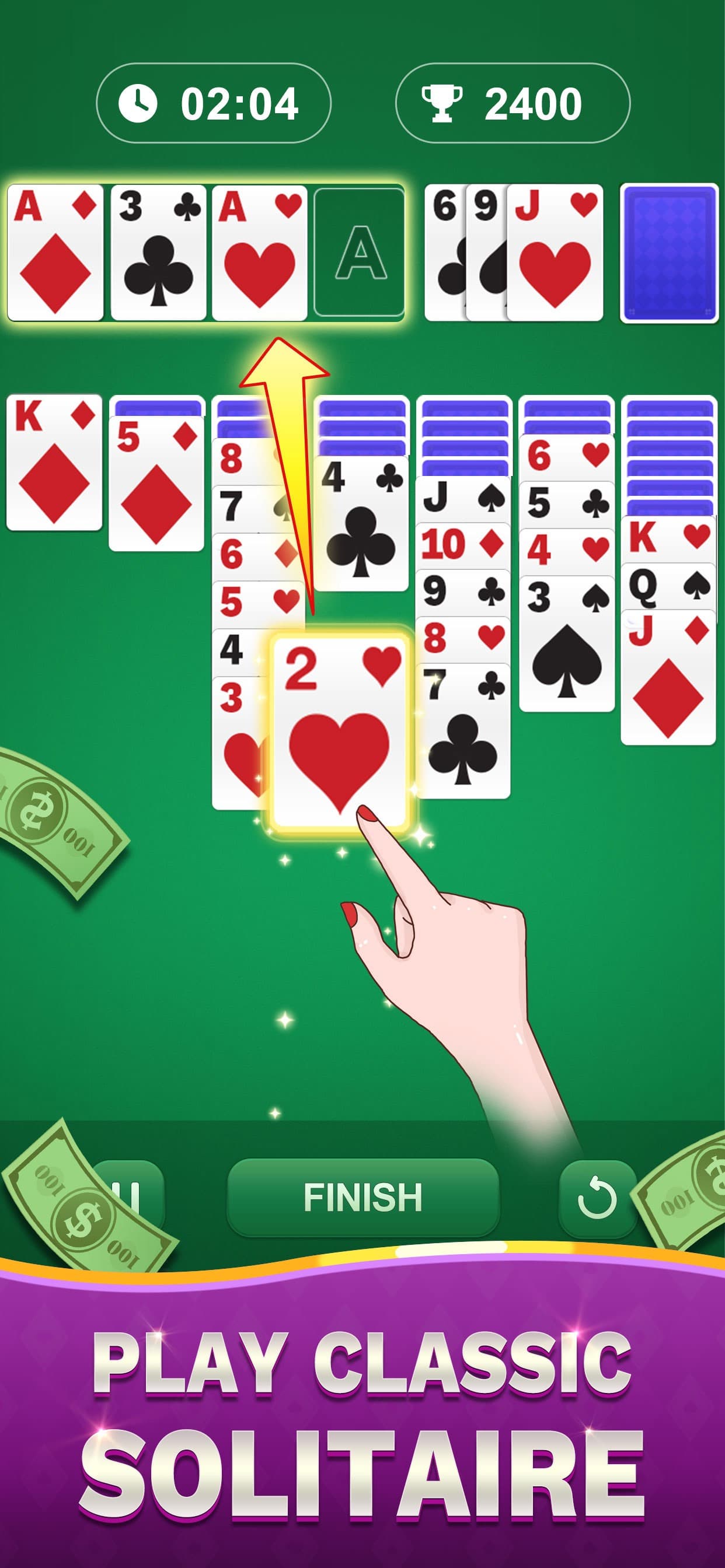 Solitaire of Cash screenshot 1 - screenshot