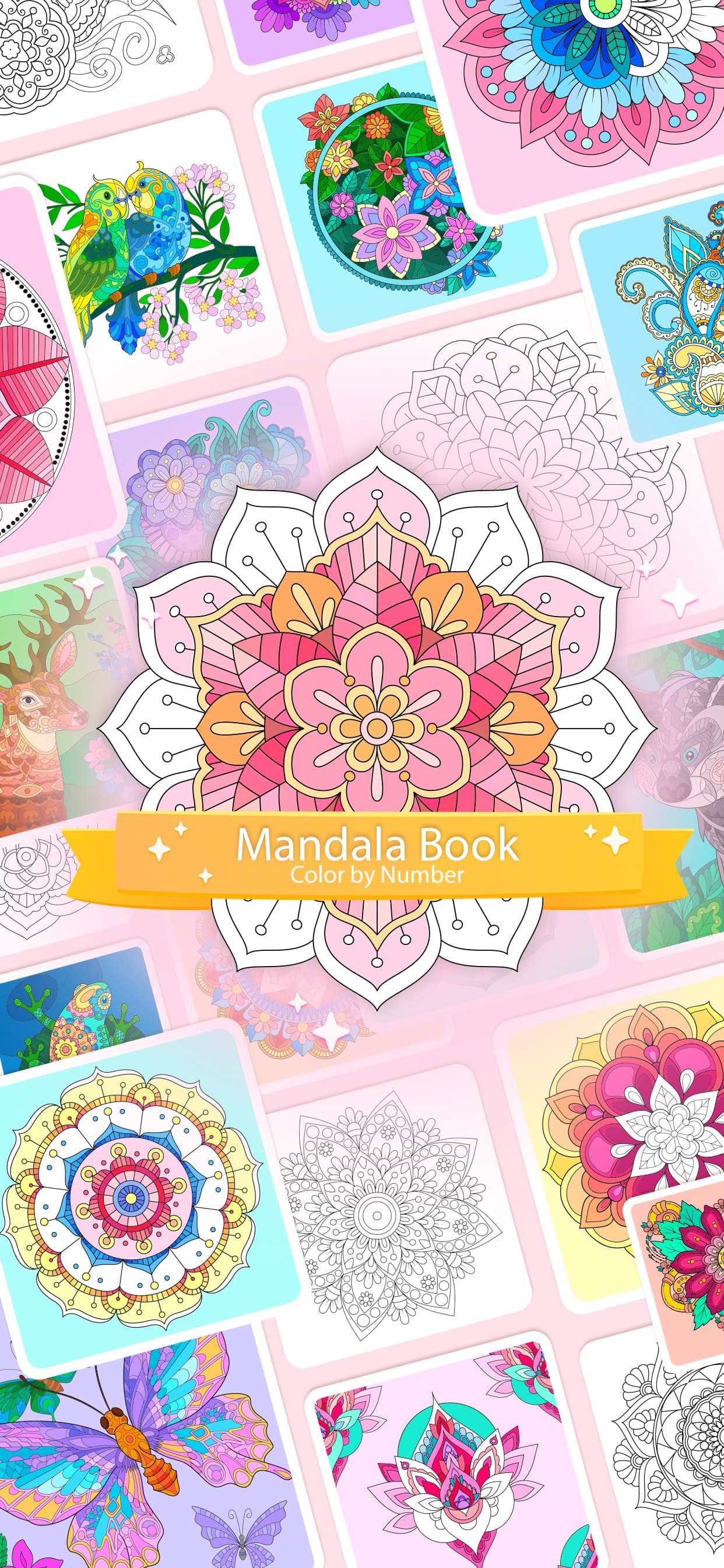 Color by Number – Mandala Book screenshot 1 - screenshot