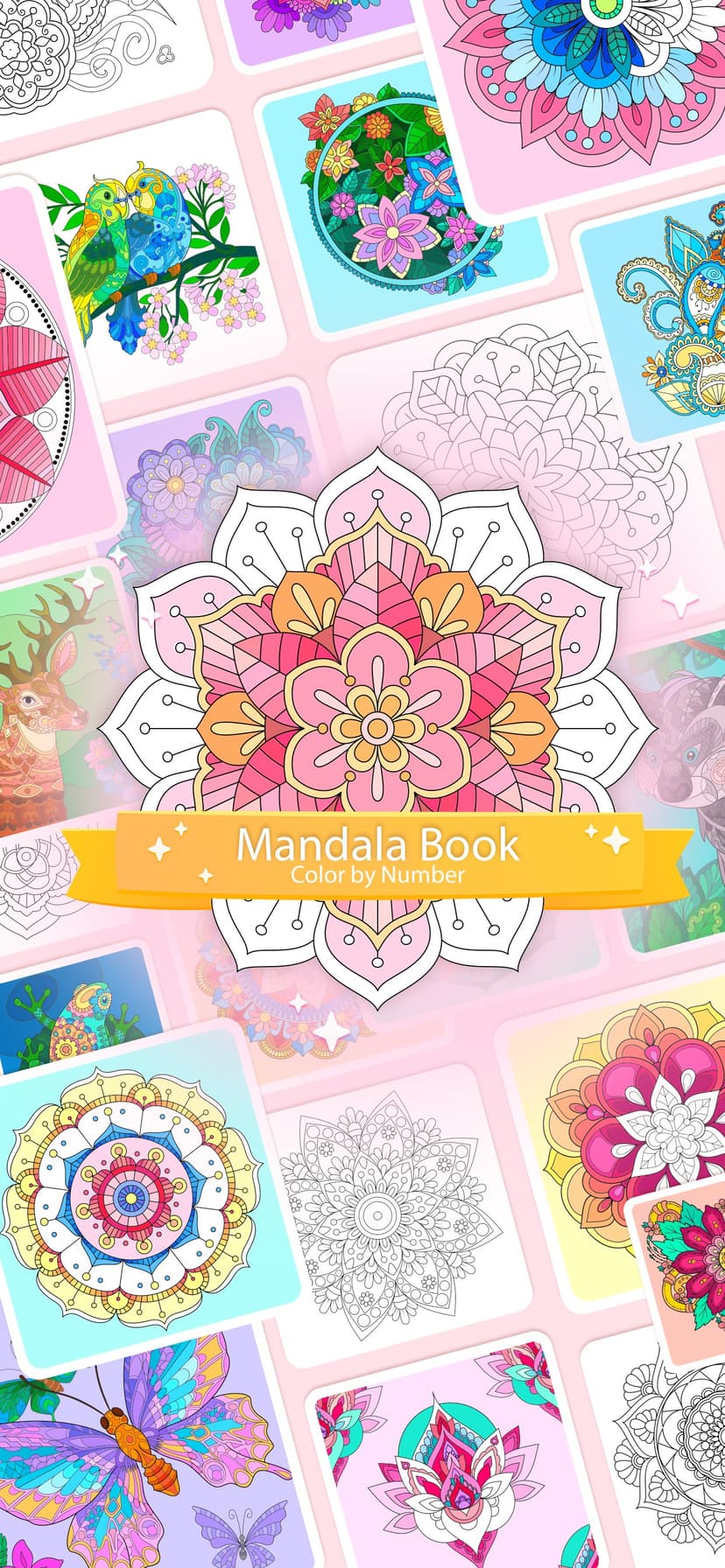 Color by Number – Mandala Book screenshot 1 - screenshot