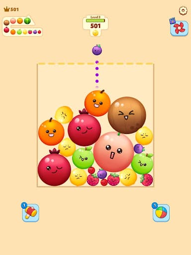 Fruit Merge-Juicy Melon Puzzle screenshot 8 - screenshot