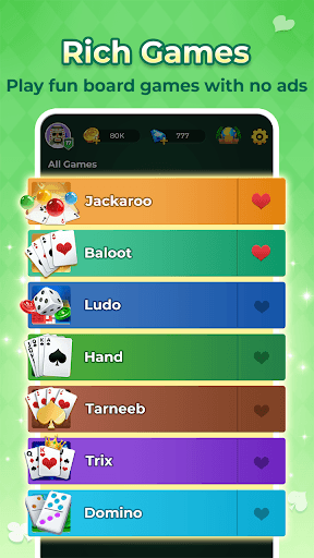 Jalsat: Hand,Ludo,Tarneeb&Trix screenshot 1 - screenshot