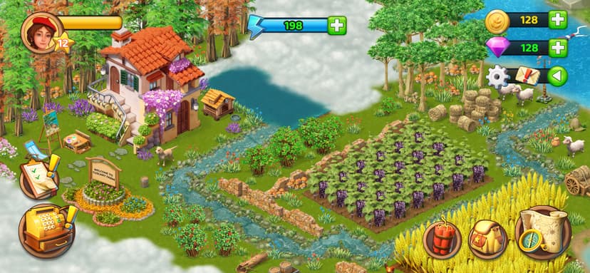 Tuscany Garden-Farm&Adventure screenshot 1 - screenshot