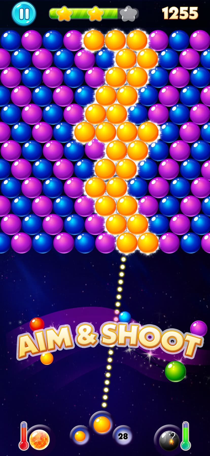 Classic Bubble Pop-Ball Games screenshot 2 - screenshot