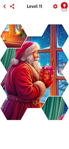 Christmas Hexa Puzzles screenshot 3 - screenshot