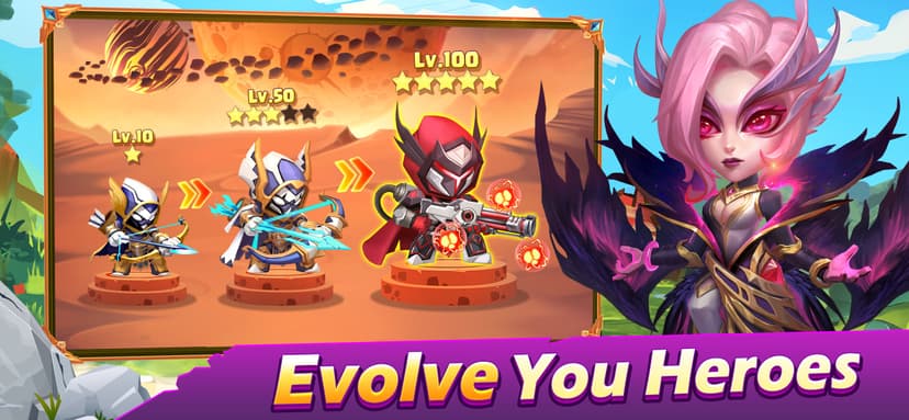 Taptap Heroes:Idle RPG screenshot 2 - screenshot