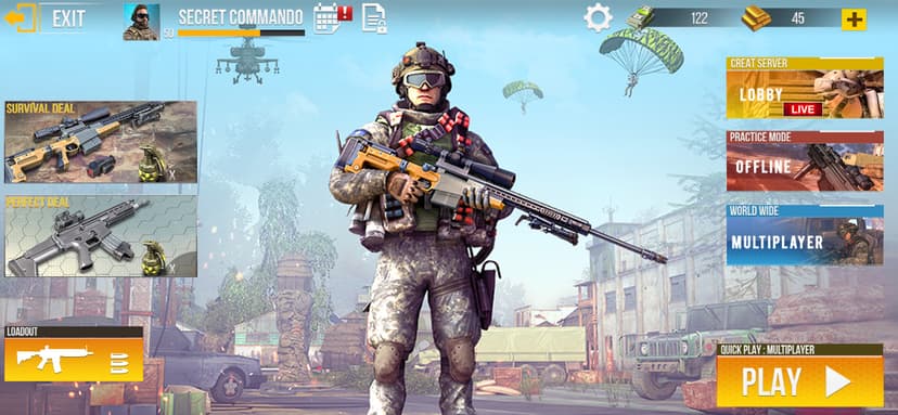 FPS Commando Gun Game Offline screenshot 8 - screenshot