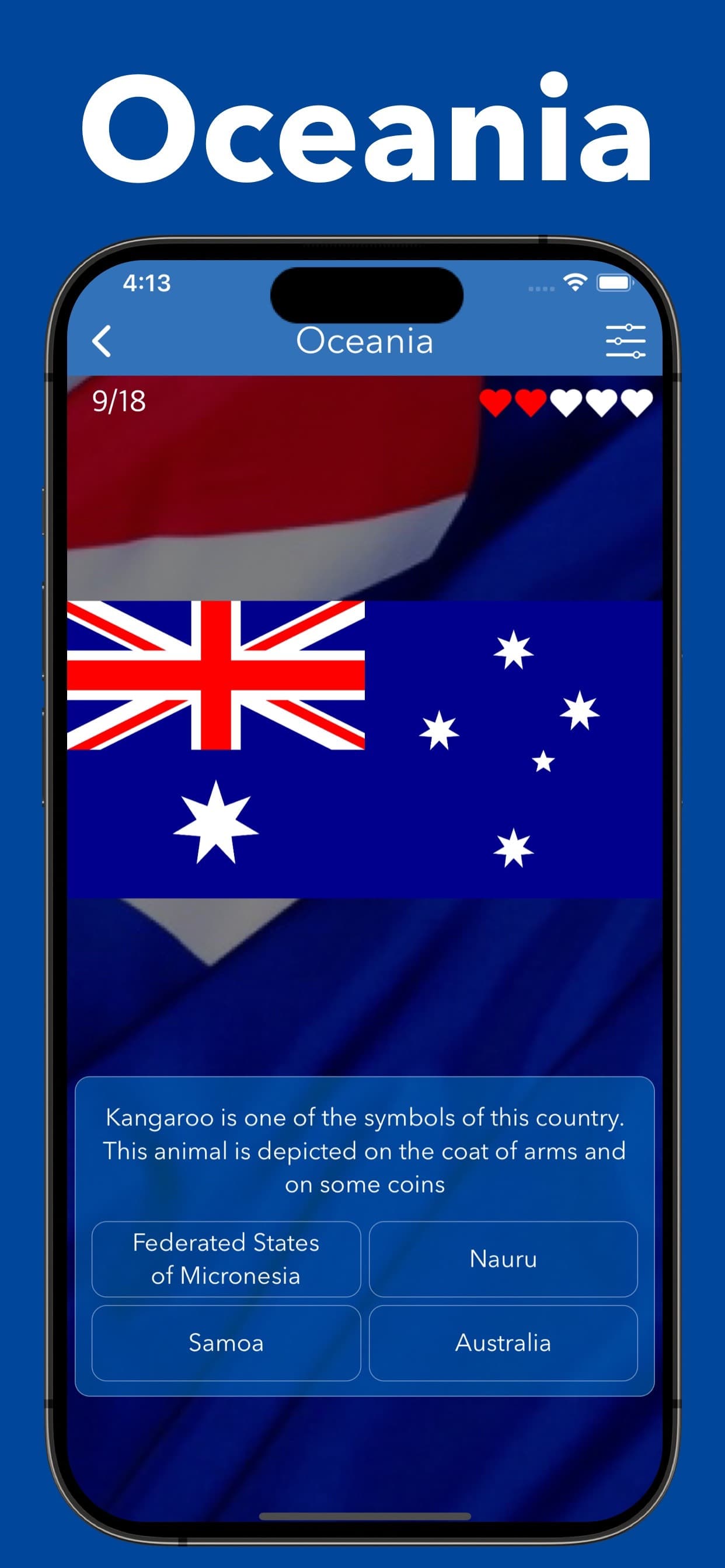 Flags of the world - Geography screenshot 8 - screenshot