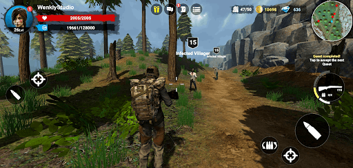 Horror Forest 3 open-world RPG screenshot 1 - screenshot