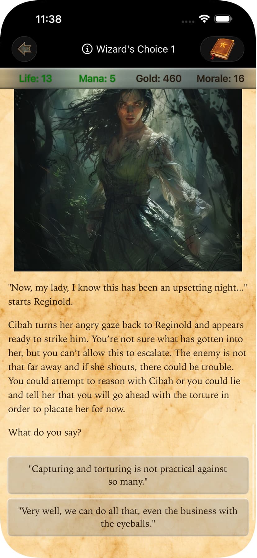 Dungeons and Decisions RPG screenshot 6 - screenshot