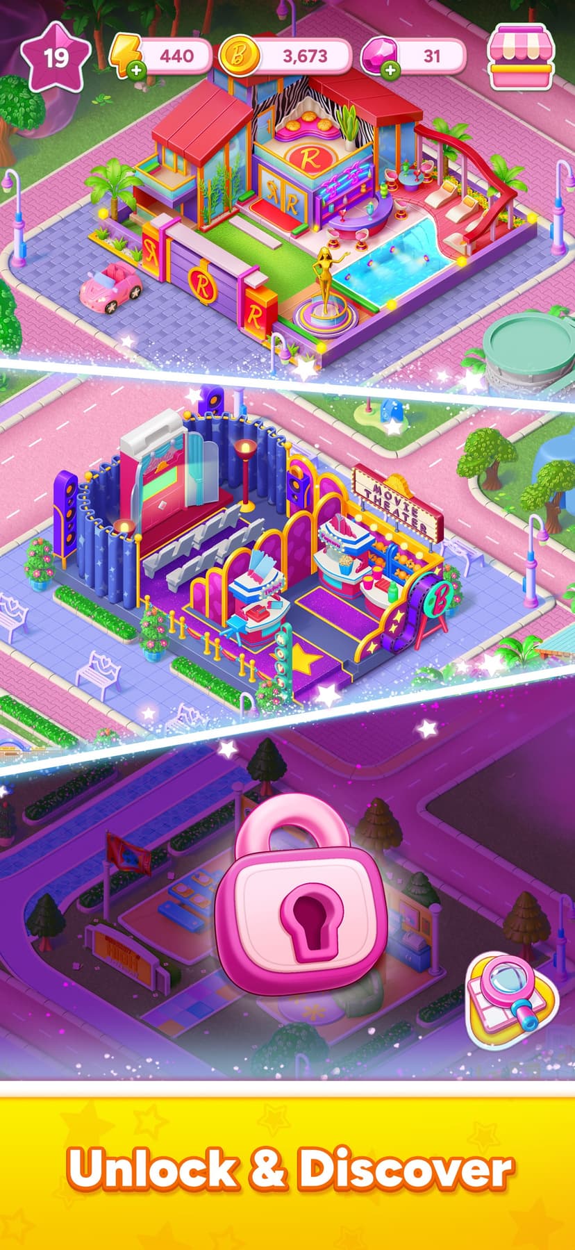 Barbie™ Merge Mystery screenshot 6 - screenshot