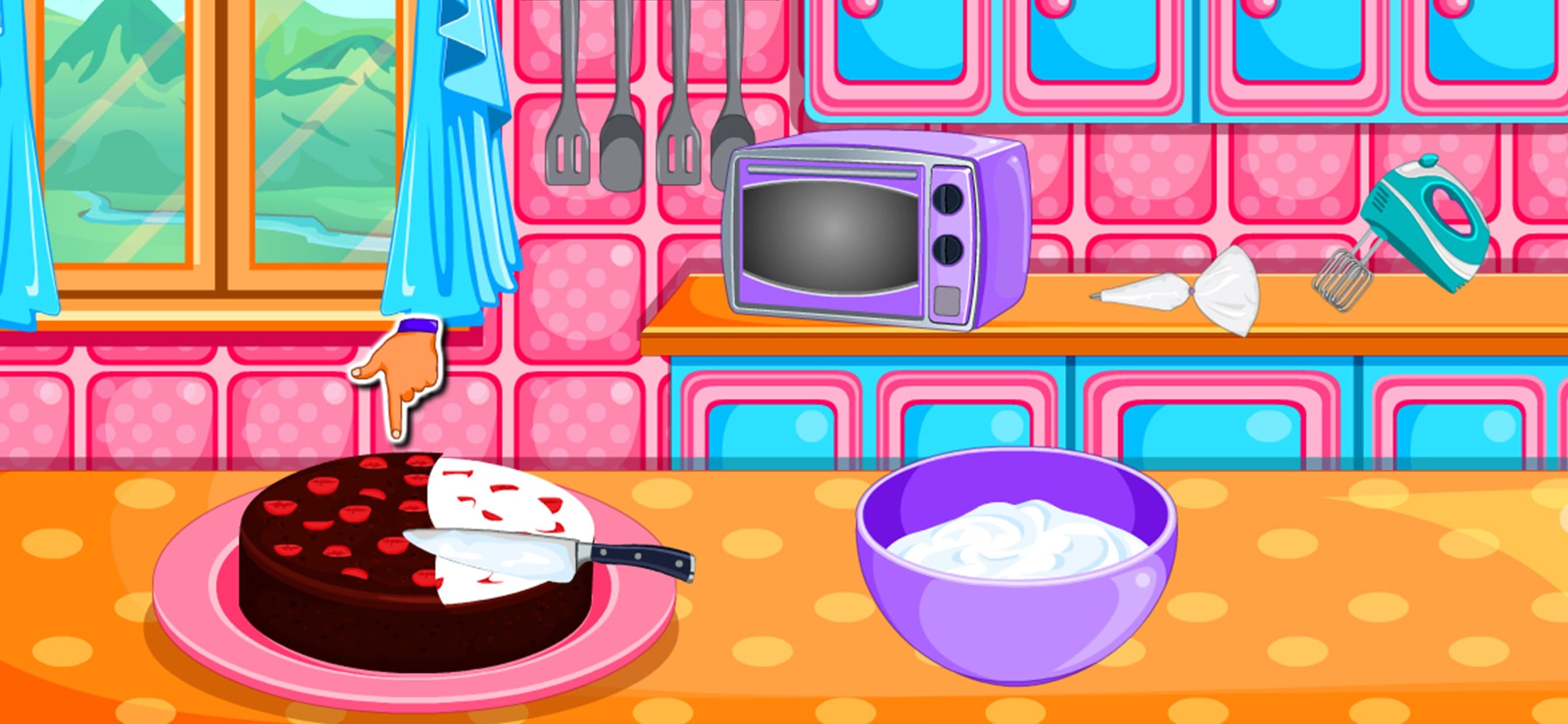 Baking black forest cake games screenshot 7 - screenshot