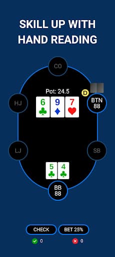 Poker Trainer - Learn poker screenshot 3 - screenshot