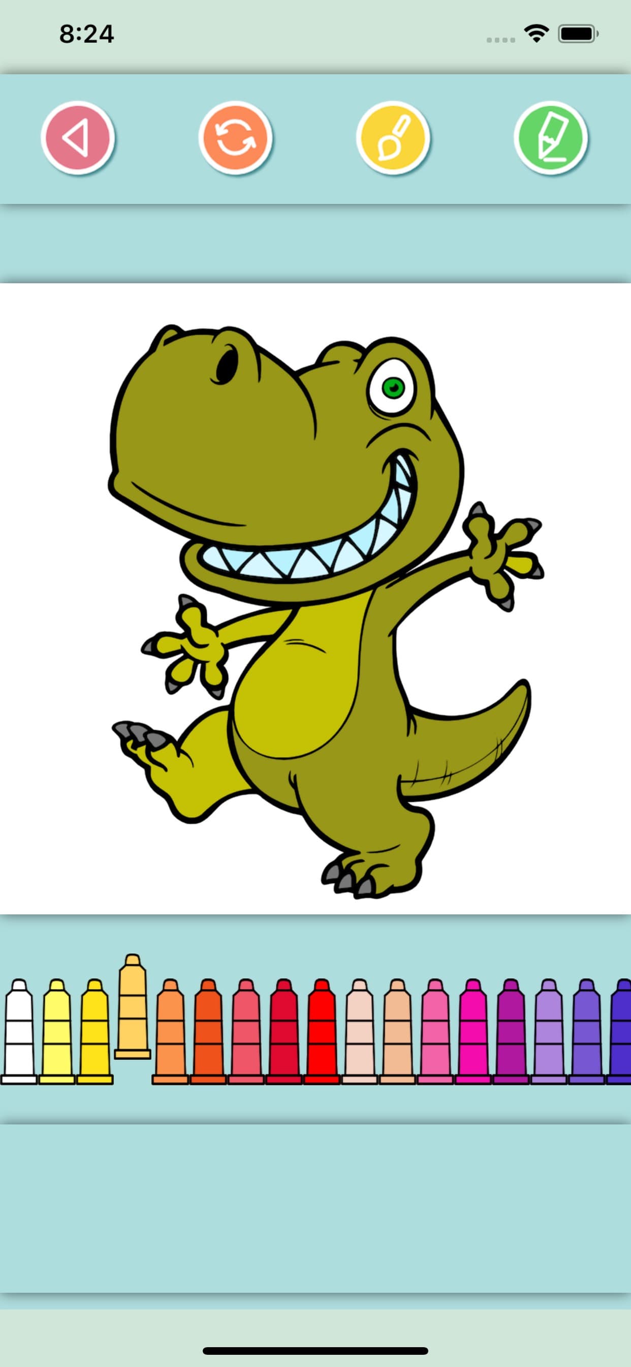 Dino Coloring Pages for Kids screenshot 3 - screenshot