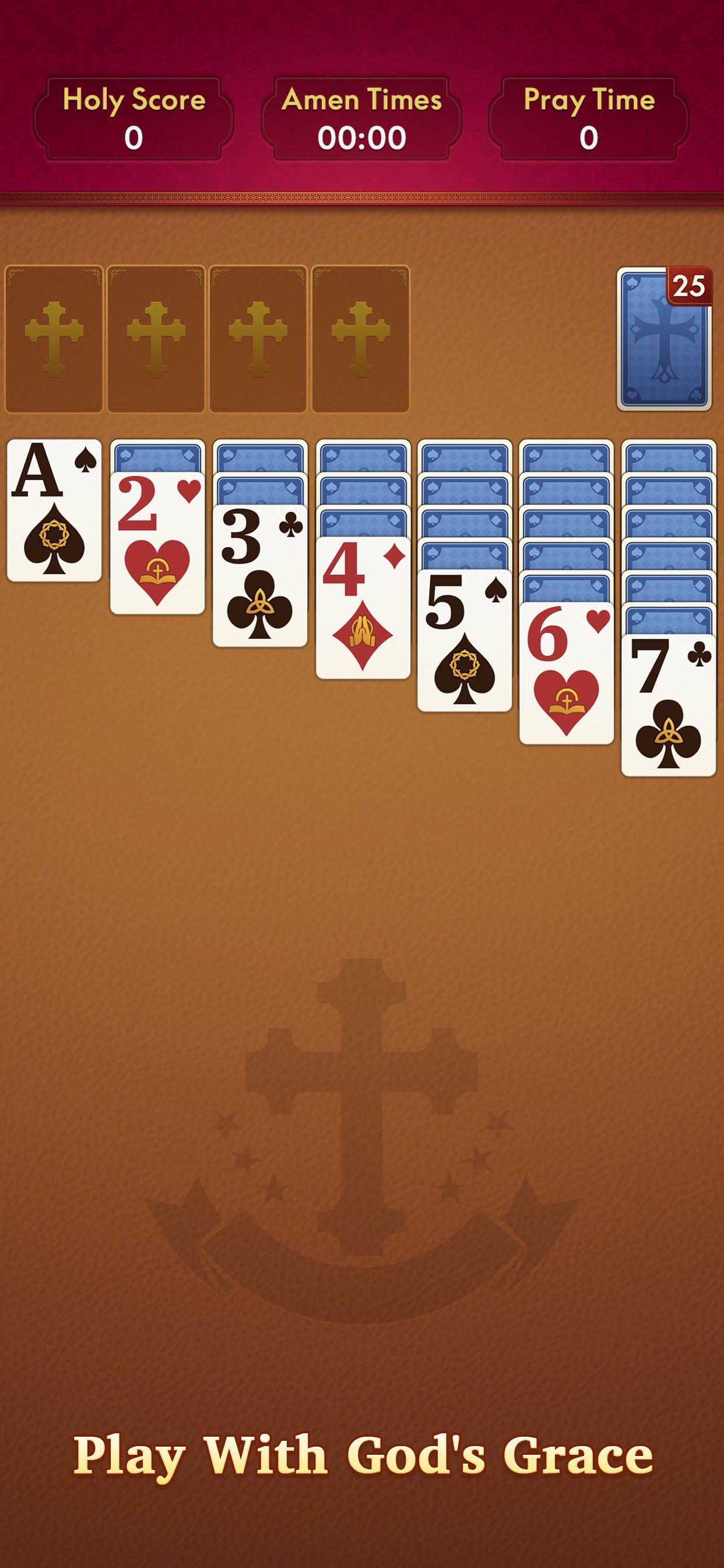 KJV Solitaire - Daily Bible screenshot 1 - screenshot