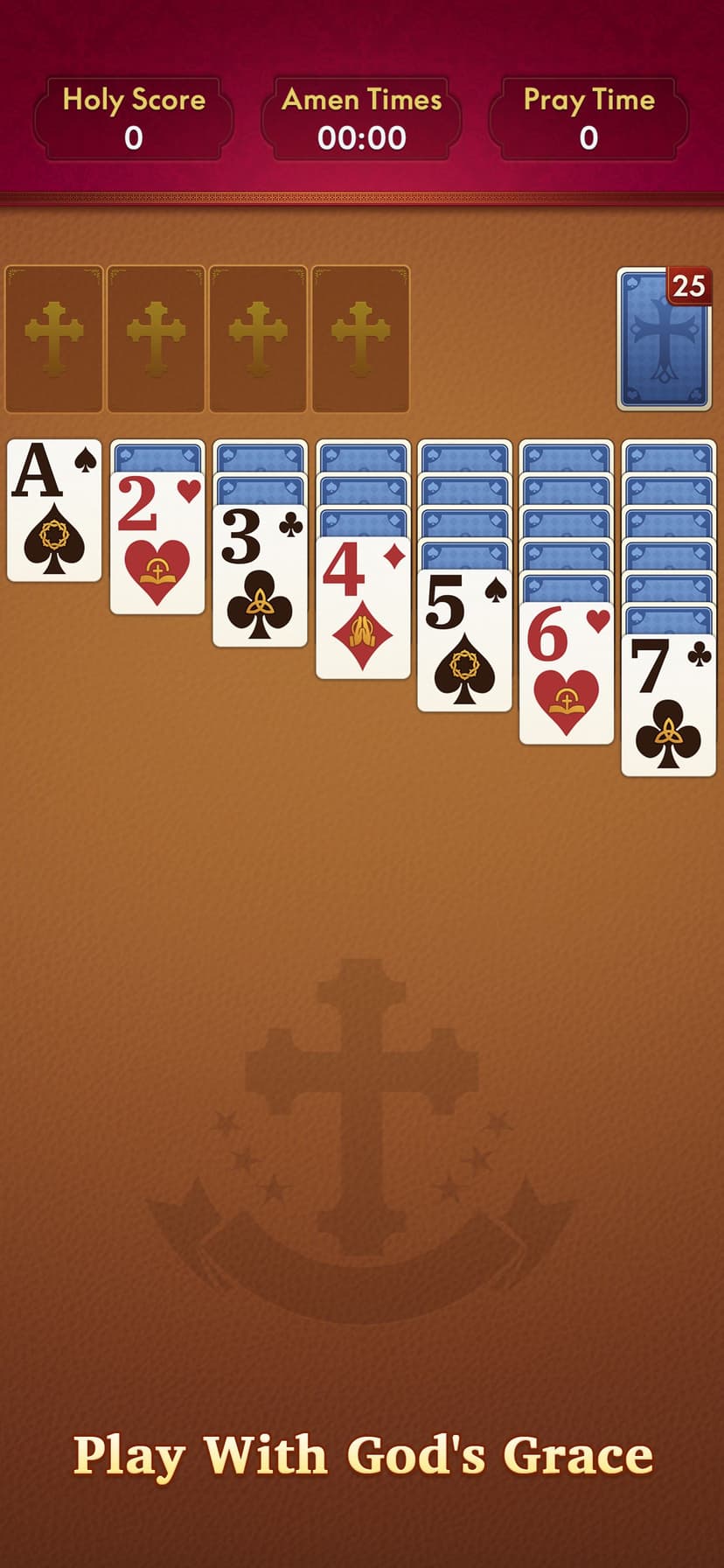KJV Solitaire - Daily Bible screenshot 1 - screenshot
