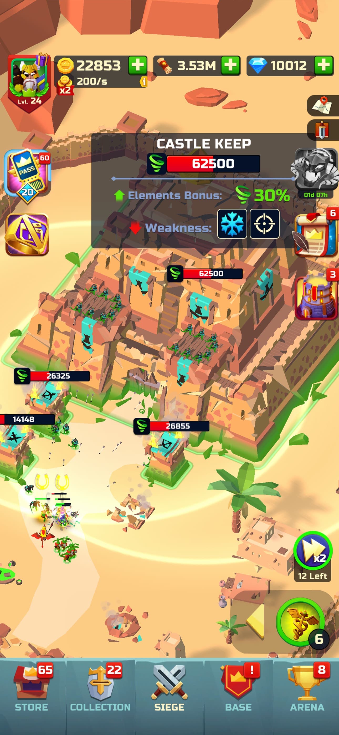 Idle Siege: Army Tycoon Game screenshot 3 - screenshot