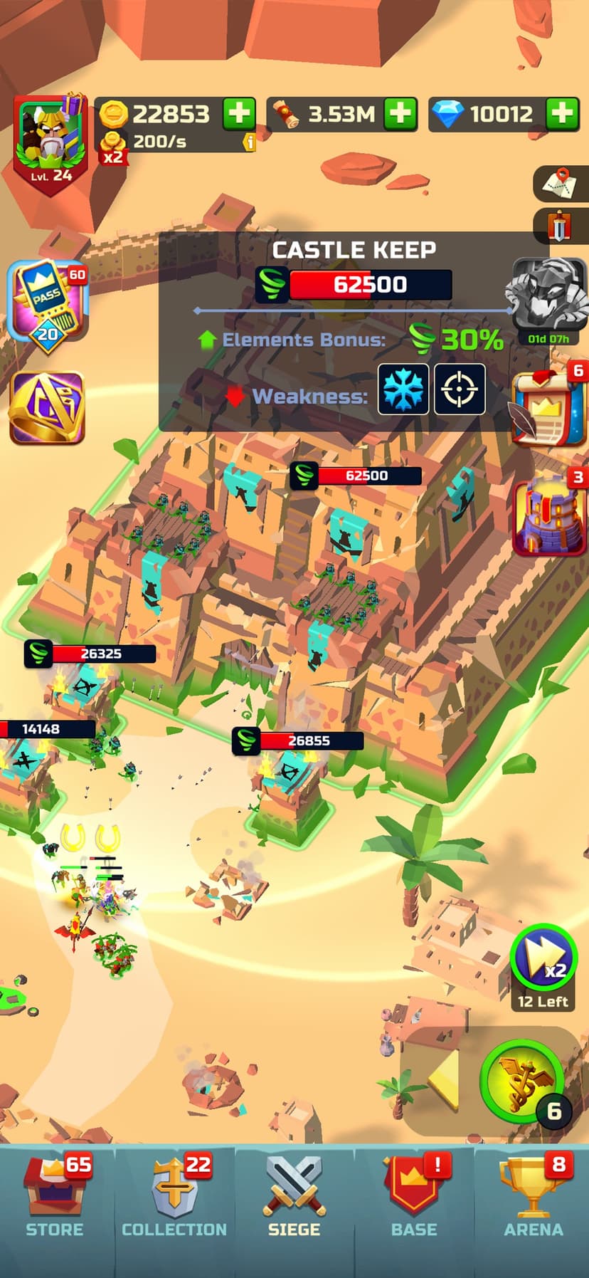 Idle Siege: Army Tycoon Game screenshot 3 - screenshot