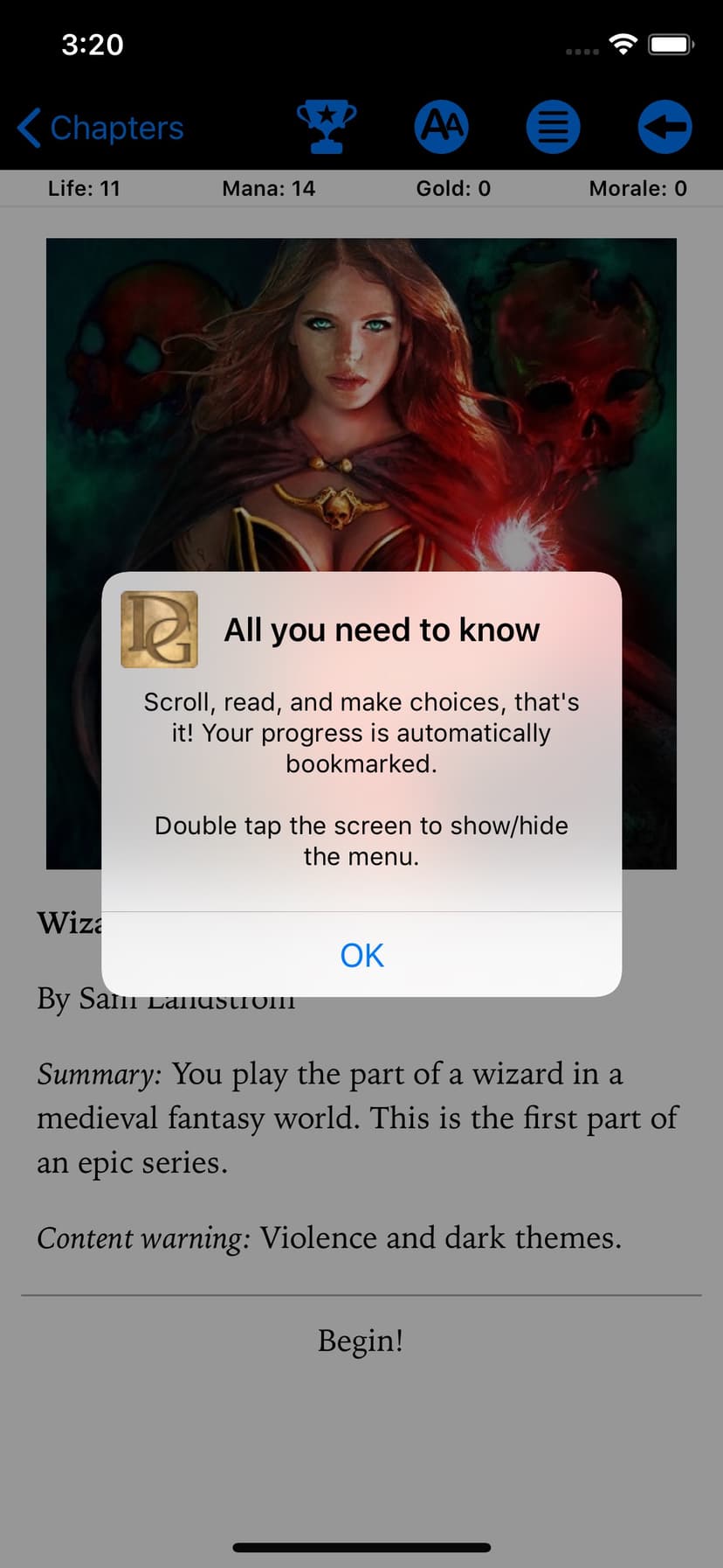Wizard's Choice screenshot 2 - screenshot