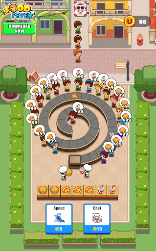 Food Fever: Idle Restaurant screenshot 1 - screenshot