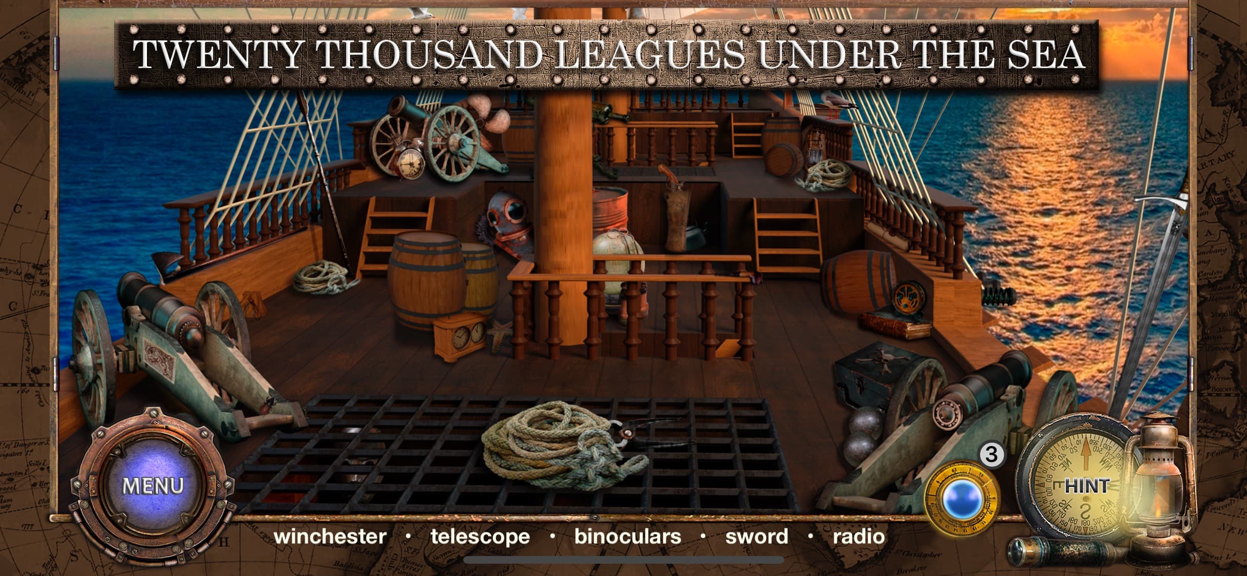 Captain Nemo: Hidden Objects screenshot 1 - screenshot