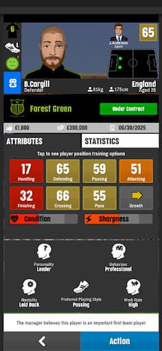 FCM23 Soccer Club Management screenshot 7 - screenshot