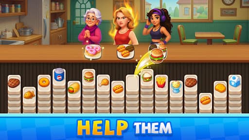 Food Sort: Puzzle Game screenshot 1 - screenshot