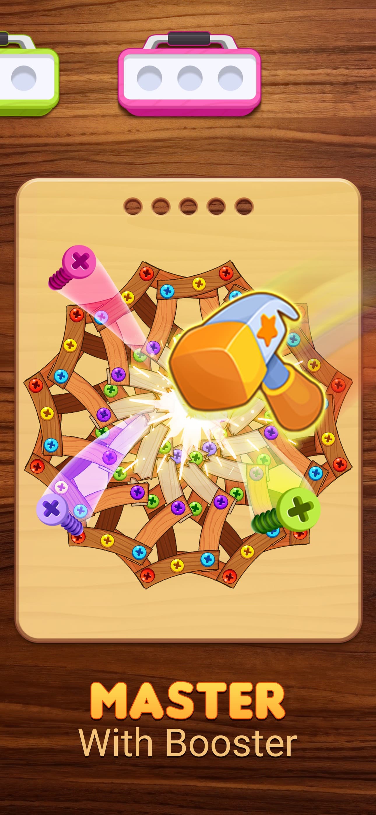 Woody Screw: Nut and Bolt Jam screenshot 4 - screenshot