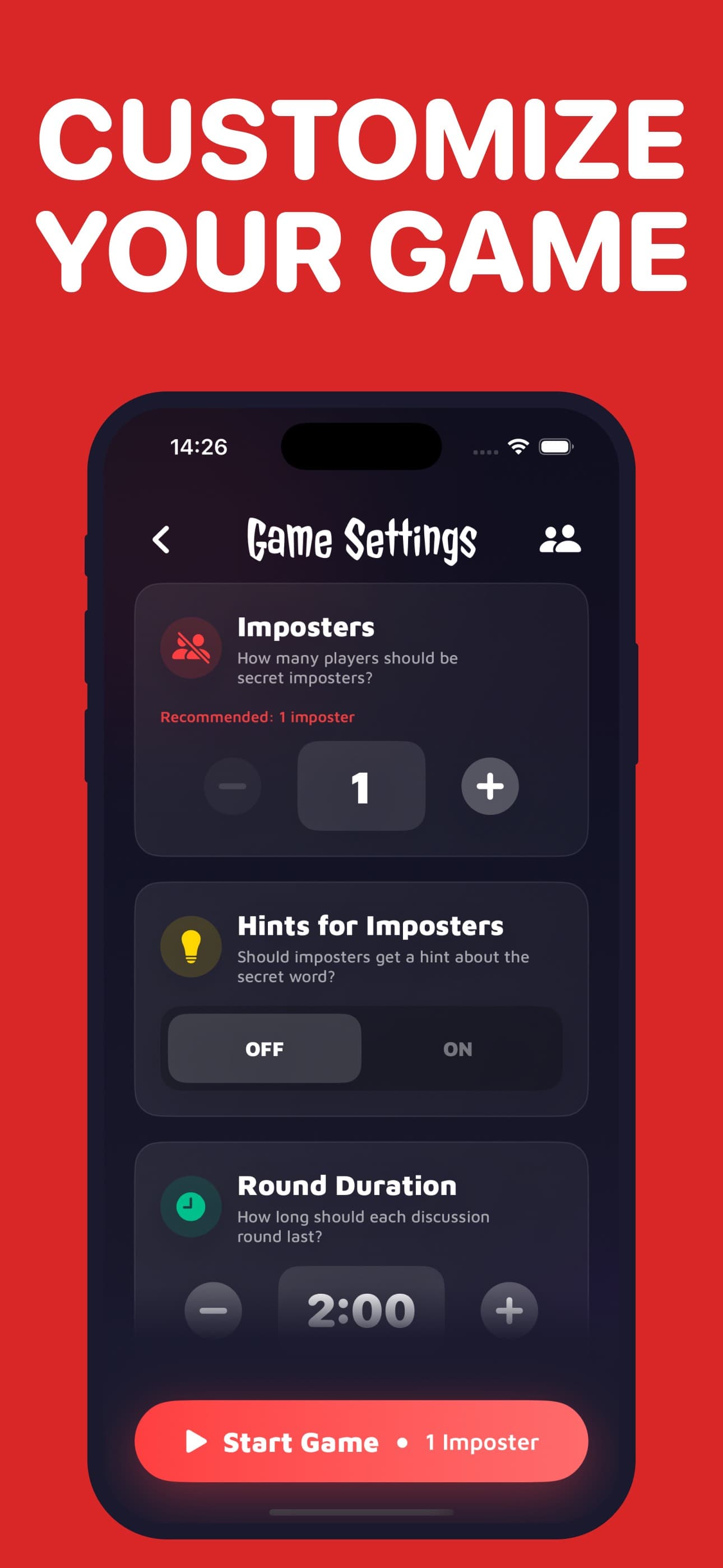 Imposters Game — Bluffit screenshot 6 - screenshot