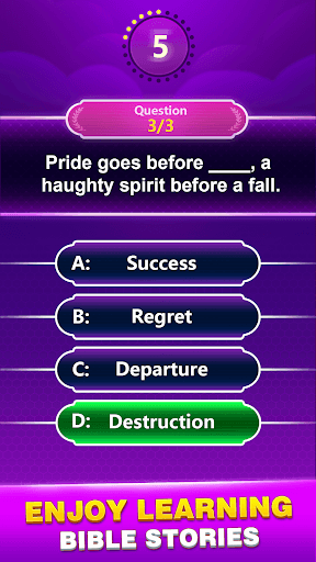 Bible Trivia - Word Quiz Game screenshot 14 - screenshot