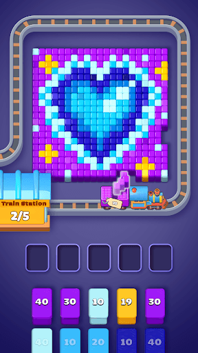 Color Train: Pixel Puzzle screenshot 1 - screenshot