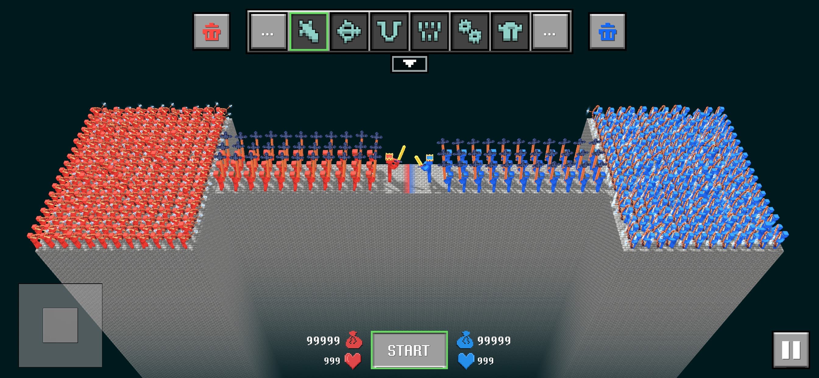 Blocky Ragdoll Battle screenshot 2 - screenshot