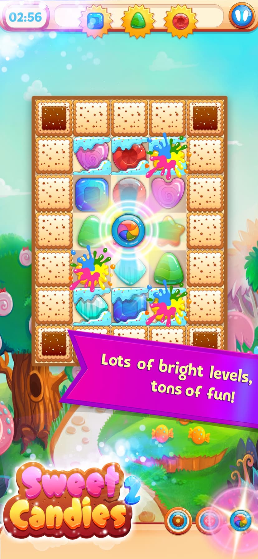 Sweet Candies 2: Match 3 Games screenshot 4 - screenshot
