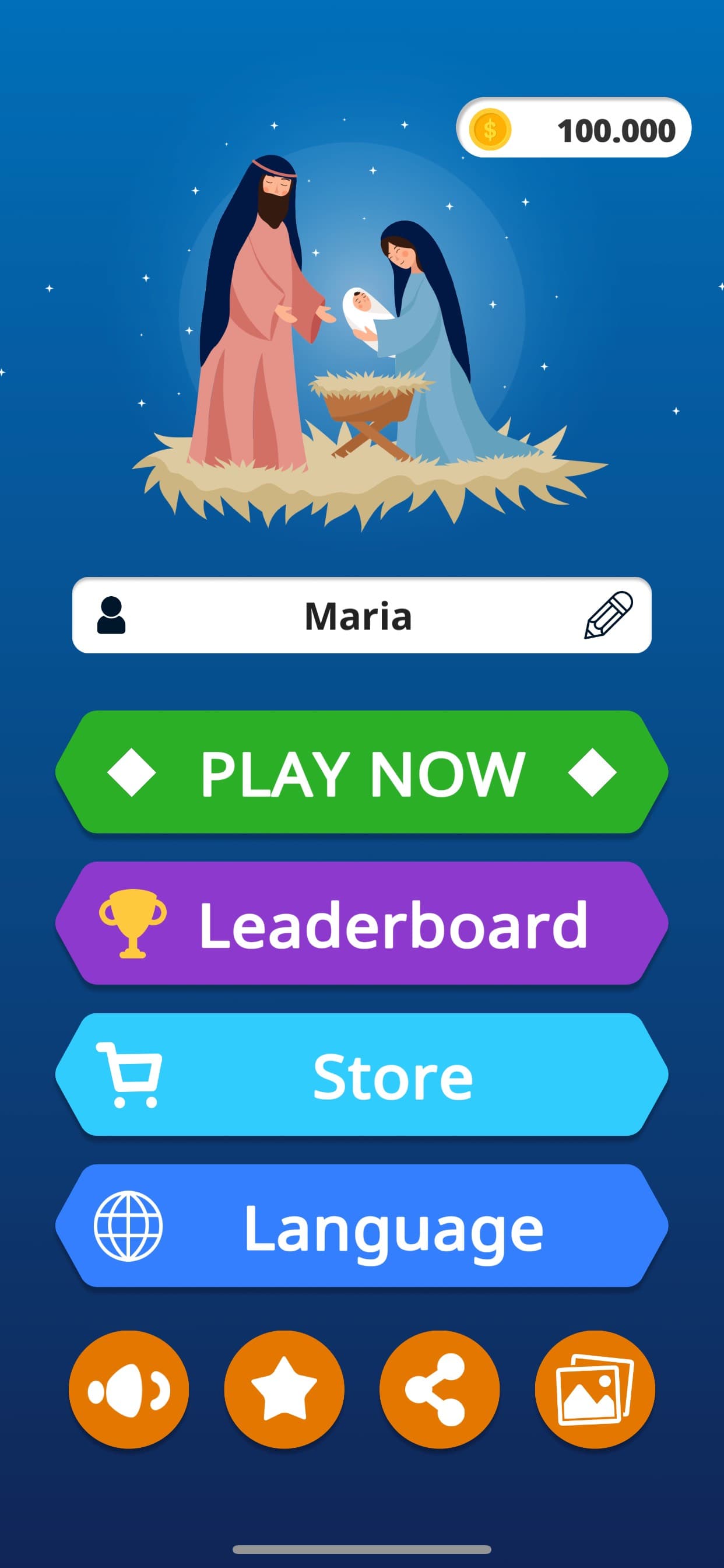 Bible Word Puzzle Games screenshot 1 - screenshot