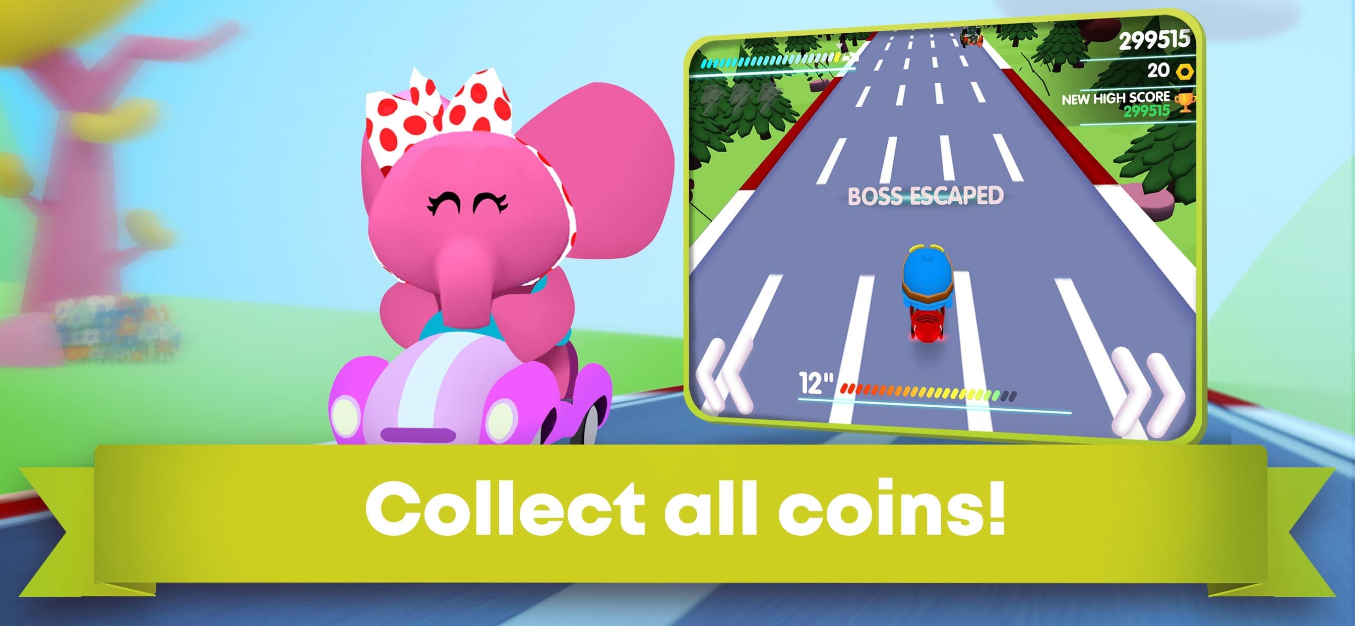 Pocoyo Racing: Car Chase Race screenshot 5 - screenshot
