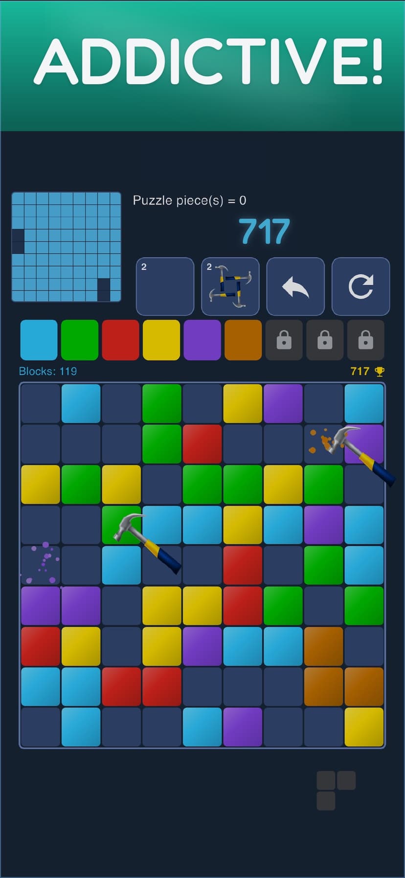 Color Blocks- Block Match screenshot 3 - screenshot