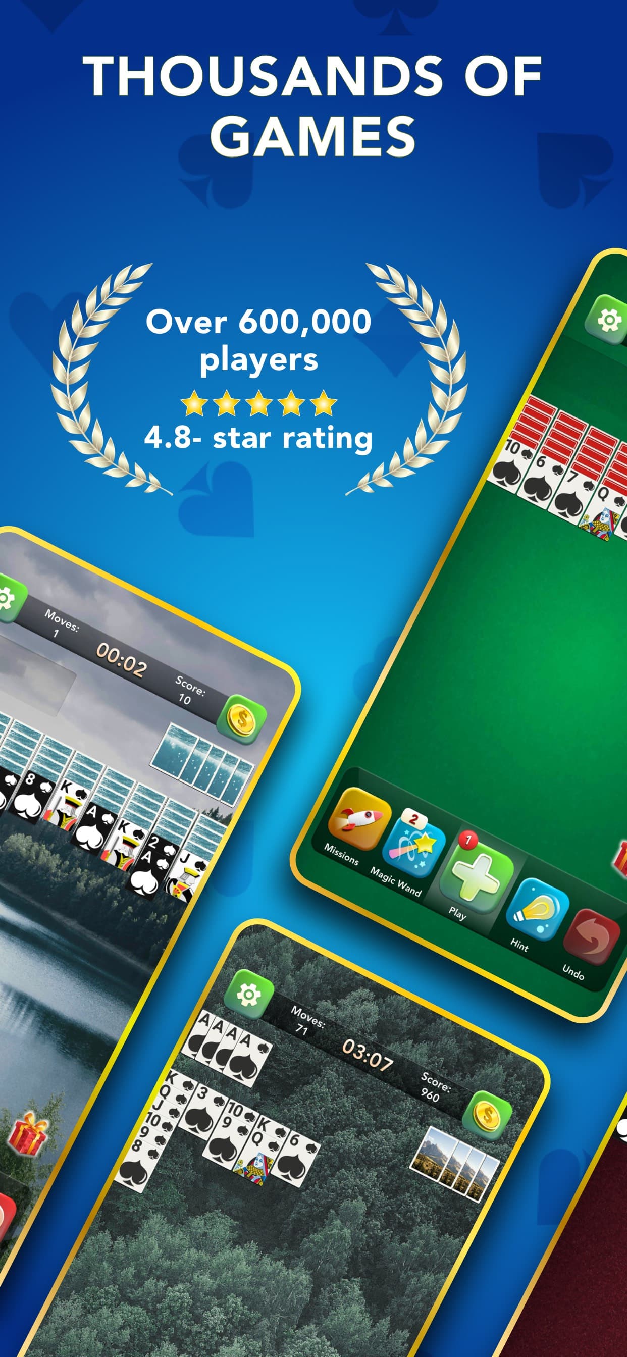 Spider Solitaire, Card Game screenshot 3 - screenshot