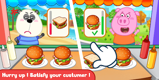 Wolfoo Cooking Game - Sandwich screenshot 4 - screenshot