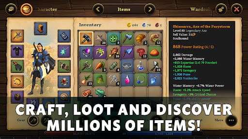 Villagers & Heroes - MMO RPG screenshot 13 - screenshot